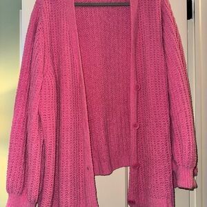 Cozy Pink Knit Cardigan Stitchfix